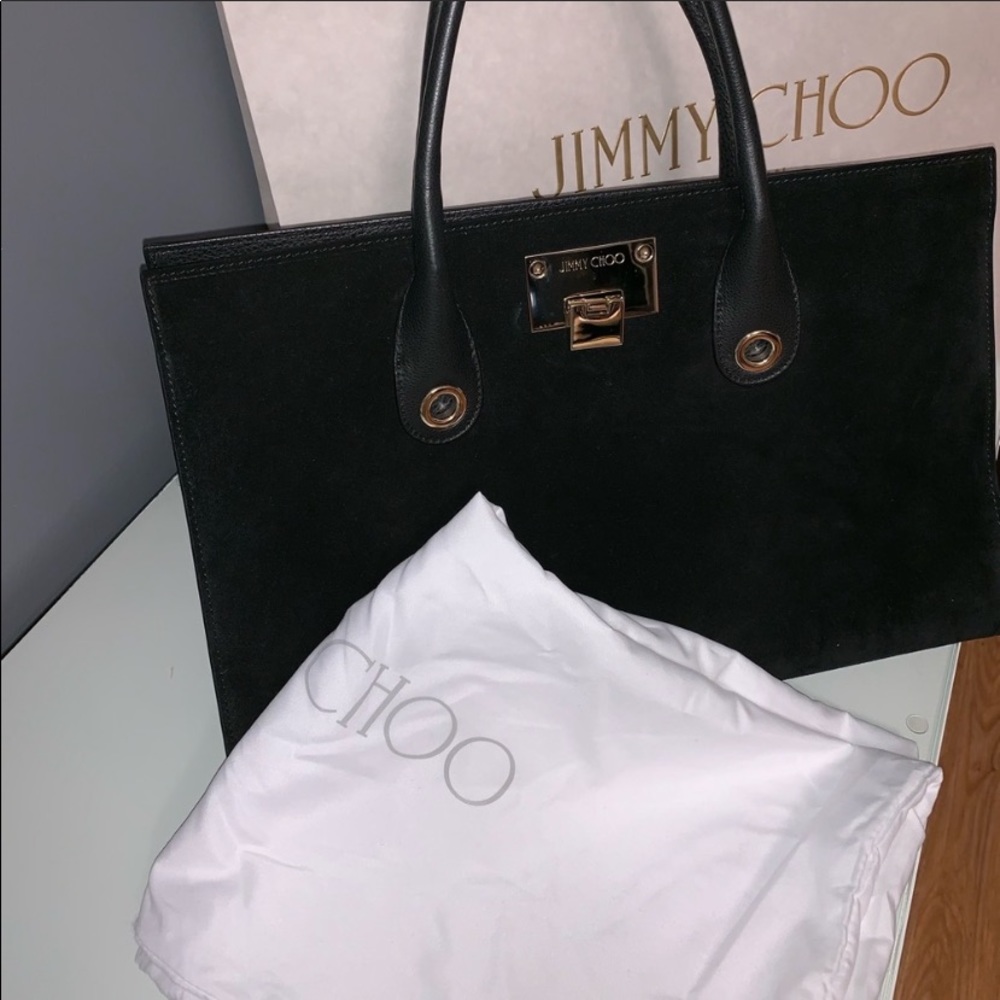 Authentic Jimmy Choo *current* Crosta Riley Tote - Picture 3 of 9